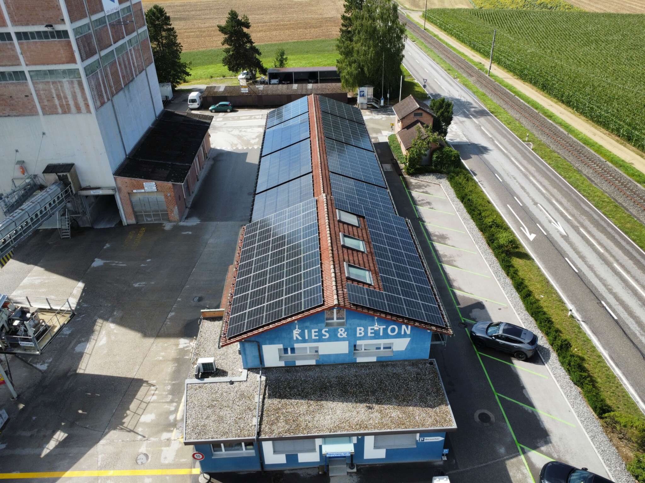 Kunz Solartech | Anlage Steildach | Niederbipp